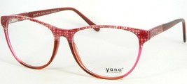 Yana By Bo De Design 2307 77 Red /PINK /DARK Amber Eyeglasses Glasses 54-15-140mm - £62.20 GBP