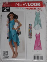 New Look Pattern 6211 Misses&#39; Dress &amp; Wrap Sizes 4-16 Uncut - £6.64 GBP