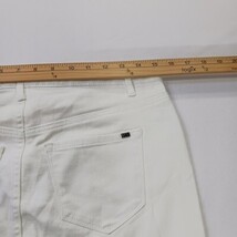 Tractr Blu RN#106570 Women's White Asymmetrical Denim Mini Skirt Size S Waist 30 image 7