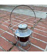 Antique Dressel Arlington  Lantern  red Globe Railroad Lantern - $2,692.33 MXN