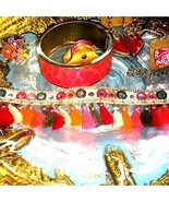 COLORFUL~LOT OF VINTAGE JEWELRY - £17.38 GBP