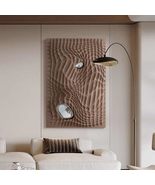 interoknack Modern Luxury 3D Relief Wall Art, Hand-Painted Sandstone Tex... - €853,21 EUR