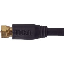 RCA VH612R RG6 Coaxial Cable (12ft; Black) - $30.72