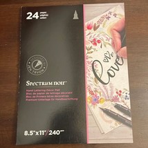 New Spectrum Noir 24-Page Hand Lettering Decor Pad - €9,40 EUR