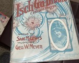 VINTAGE SHEET MUSIC &quot;Isch Ga-Bibble&quot; Song Sam Lewis (I Should Worry) - $14.85