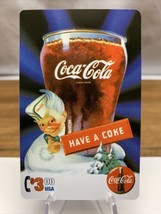 1995 Coca Cola Have A Coke $3. Phone Card Serial #03336 Collect-A-Card CV JD - £11.73 GBP