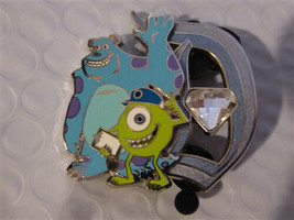 Disney Trading Brooches 115952 DLR - Mike Et Sulley - 60th De Le Month - Prof... - $32.56