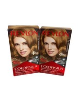 REVLON Colorsilk Color Permanent Hair Dye, 57 Lightest Golden Brown (Pack of 2) - £16.93 GBP