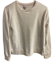 A New Day Long Sleeve Sweatshirt Womens Size Small  Speckled Crew Neck  Warm - £10.85 GBP