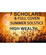  Haunted SCHOLARS &amp; OUR COVEN HIGH WEALTH JUNE 21 SOLSTICE FULL MOON MAG... - $146.15 CAD