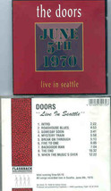 The Doors - Live In Seattle ( Flashback ) ( Seattle . June 5th . 1970 ) - £18.37 GBP