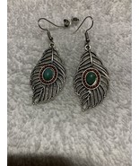 2” Silver-tone Earring Set Bohemian Retro Drop Dangle Hook New In Packaging - £4.76 GBP