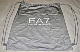 VINTAGE ‘E A 7 EMPORIO ARMANI’ SPORTS BAG BACKPACK- SILVER WATERPROOF DR... - $4.95