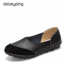 2021 New Women&#39;s Casual Shoes Soft Genuine Leather Female Flats Non-Slip Woman L - £23.39 GBP