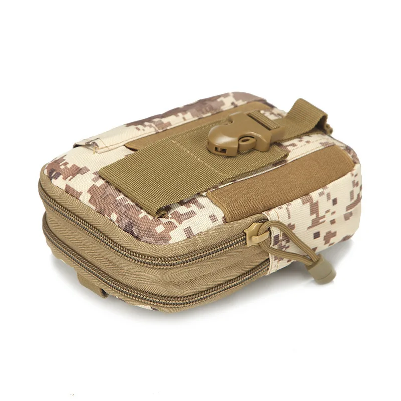 Sporting Men A Molle Pouch Belt Waist Pack Bag Small Pocket Military Waist Pack  - £23.55 GBP