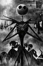 The Nightmare Before Christmas Jack Skellington The Tim Burton Poster-
s... - $165.62 MXN