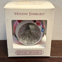 Hallmark Vintage Holiday Starburst Christmas Ornament 1984 - £6.22 GBP