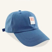 Patch 83 Hat Female Street Characteristic Peaked Cap Soft Top Sunshade Baseball  - £6.71 GBP