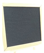 Black Felt Letter Board 10x10 Inches Changeable Letter Boards with Stand - $11.39