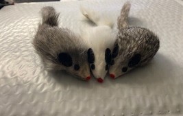 GO CAT MICE LONG HAIR FURRY CAT NIP TOYS 3 inch SMALL PET TOYS COUNT OF 3 - $189.35 MXN