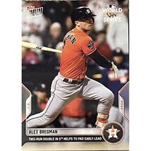 Alex Bregman Astros World Series Game 4 2022 MLB TOPPS NOW Card 1147 MLB... - $8.90