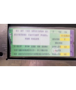 VAN HALEN EDDIE - VINTAGE LAMINATED AUGUST 06, 1986 CONCERT TICKET STUB - $10.00