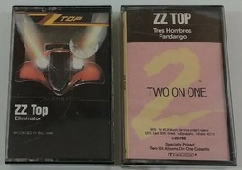 ZZ Top Cassette Tape - Eliminator - Tres Hombres Fandago Two on One - £14.93 GBP