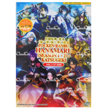 Anime DVD Touken Ranbu: Hanamaru Season 1+2 + Katsugeki (1-37 End) English Dub - £21.63 GBP