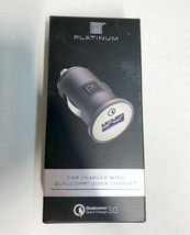 NEW Platinum USB Car Charger with Qualcomm Quick Charge 3.0 PT-DC1UQC3 - £11.30 GBP