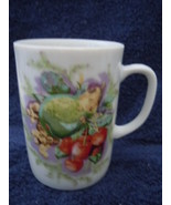 Vintage Creative Fine China Cherry &amp; Pear Mug No.3 - £3.13 GBP