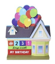 Disney Parks Carl UP House Balloons Event Block Small Countdown Calendar... - £50.14 GBP