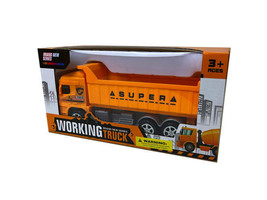 Case of 2 - 4 Assorted Style Friction Construction Truck - £49.43 GBP