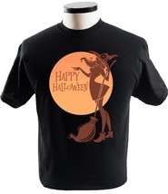 Happy Halloween Cat Happy Halloween Funny Witch Carved Pumpkin Spooky Happy Birt - £13.51 GBP+