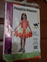 PUMPKIN PRINCESS Halloween Costume Halloween Fancy Dress Large (11-14 ages) - £11.07 GBP