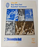 Illinois Boys Basketball Finals Program 1975 AA Chicago Bloom Wendell Ph... - £14.33 GBP