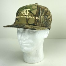 Camouflage Cap Hat Mens Kraft Fertilizer Farmer Hunter K Products No Foam Lining - £7.16 GBP