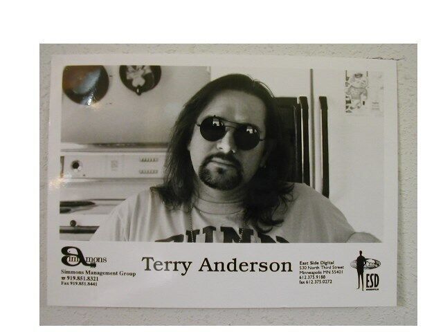 Terry Anderson Press Kit Photo Face Shot Black &amp; White - $26.99