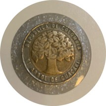 2008 Columbia 500 peso nice coin VF - £2.26 GBP