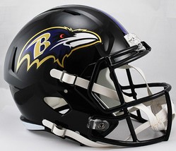 *Sale* Baltimore Ravens Nfl Full Size Speed Replica Football HELMET-SHIP Fast - £97.83 GBP