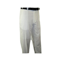 Men 2pc Stacy Adams leisure suit Linen Cotton With Embroidery 3668 white black image 2