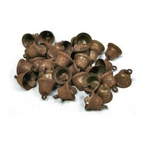 Rusty Tin Liberty Christmas Bells - Set of 48 - 30mm - $32.99