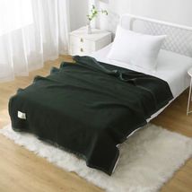 Authentic 100% pure wool thickened bed cover sofa soft Genuine woollen blanket - $79.80