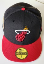 Miami Heat 2023 Nba Finals - New Era 59FIFTY - Fitted Hat - Size: 8 - New &amp; Rare - £46.35 GBP