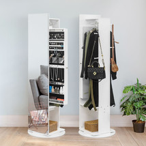 Jewelry Armoire with Full Length Mirror 360?° and Large Capacity Jewelry Org - £211.90 GBP