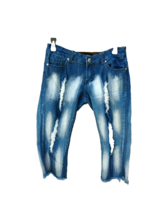Thrill ALLWAYS A Thrill Denim Distressed Low Rise Capris Juniors Size 5 ... - $6.44