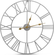 Sorbus Wall Clock - Roman Numeral Style - Battery Operated - 24 Inches (... - £66.14 GBP