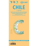 Chile - Laminated Borch Road Map - $21.31 CAD