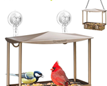 Window Bird Feeder - Durable Metal Window Bird Feeders with Strong Sucti... - £26.84 GBP