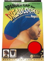 Red 12&quot;Dreadlocks Jumbo Rasta Stocking Spandex Cap Reggae FLEX Rastafari - £15.43 GBP