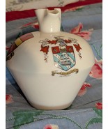 Vintage W H Goss Porcelain 3 Coats Of Arms 4.5&quot; Mini Jug Pitcher Vase De... - $173.53 MXN